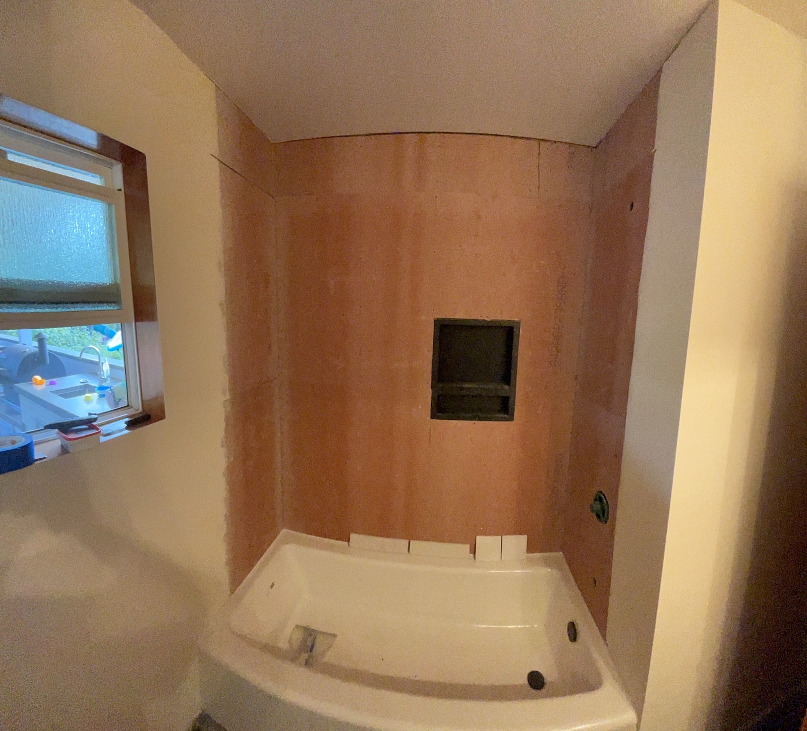 Interior before remodel